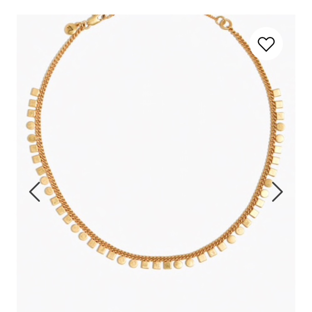 Madewell Mini Geochain Choker Necklace